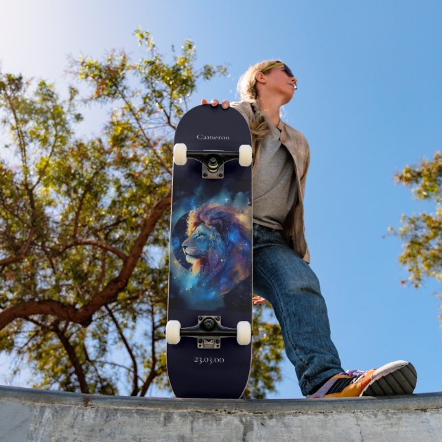 Astrology Skateboard with Leo Symbol (Outdoor 1)