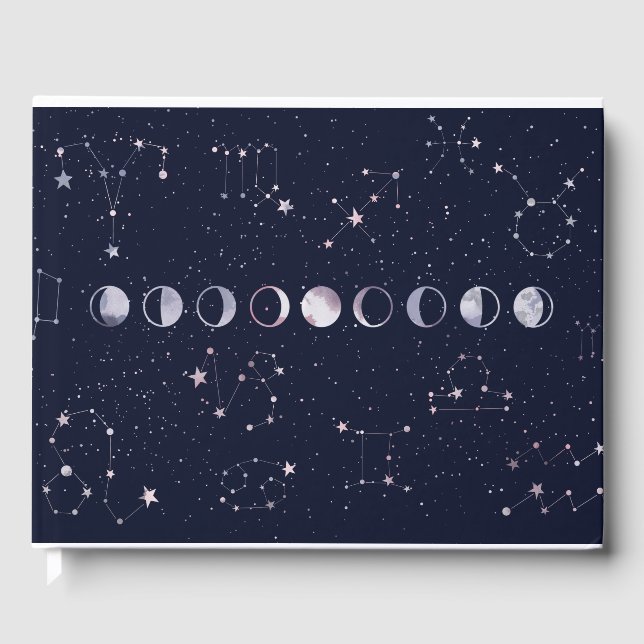 Astrology Sky  Guest Book (Front)