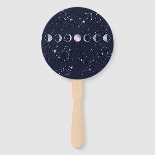 Astrology Sky Hand Fan
