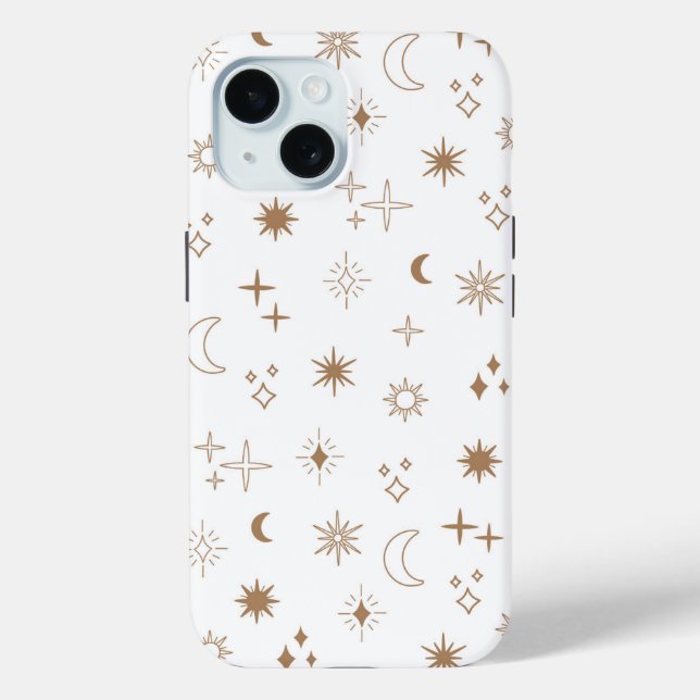 Astrology Star Pattern Case-Mate iPhone Case (Back)