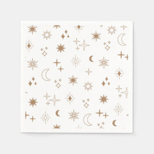 Astrology Star Pattern Napkin