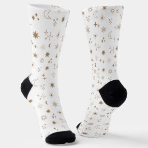 Astrology Star Pattern Socks