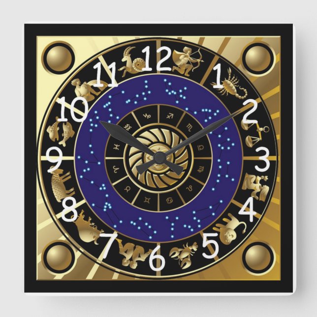 Astrology Wall Clock (Front)