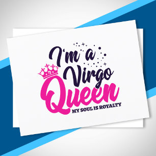 Astrology Zodiac August & September Birthday Virgo Postcard