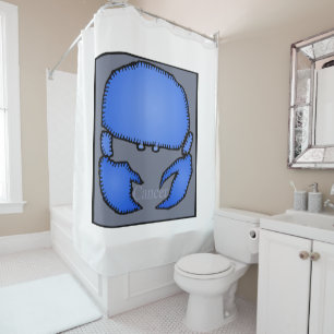 Astrology Zodiac Cancer Sign Birthday Shower C Curtain