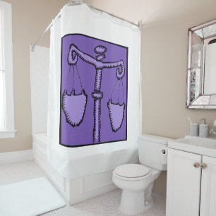 Astrology Zodiac Cancer Sign Birthday Shower C Sho Curtain
