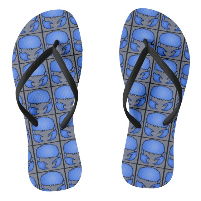 Astrology Zodiac  Sign Birthday Flip Flop (Footbed)