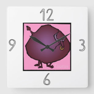 Astrology Zodiac Sign Taurus Wall Clock