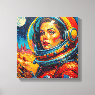 ASTRONAUT 17 CANVAS PRINT