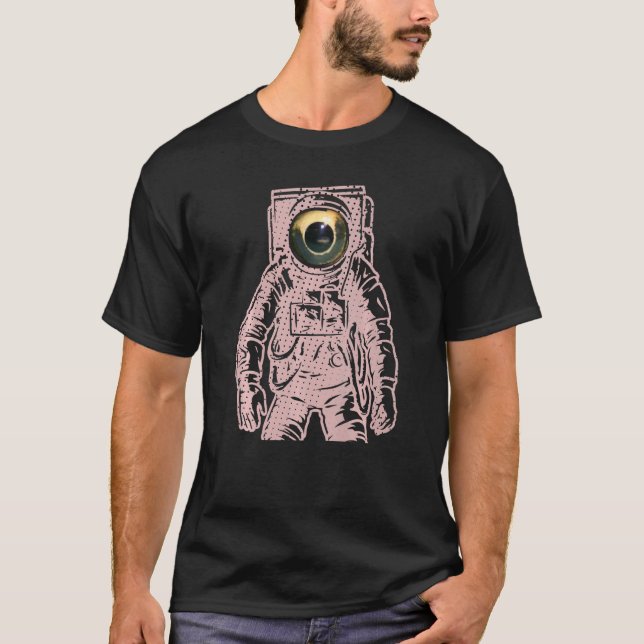 Astronaut Alien Eyes 2 0   T-Shirt (Front)