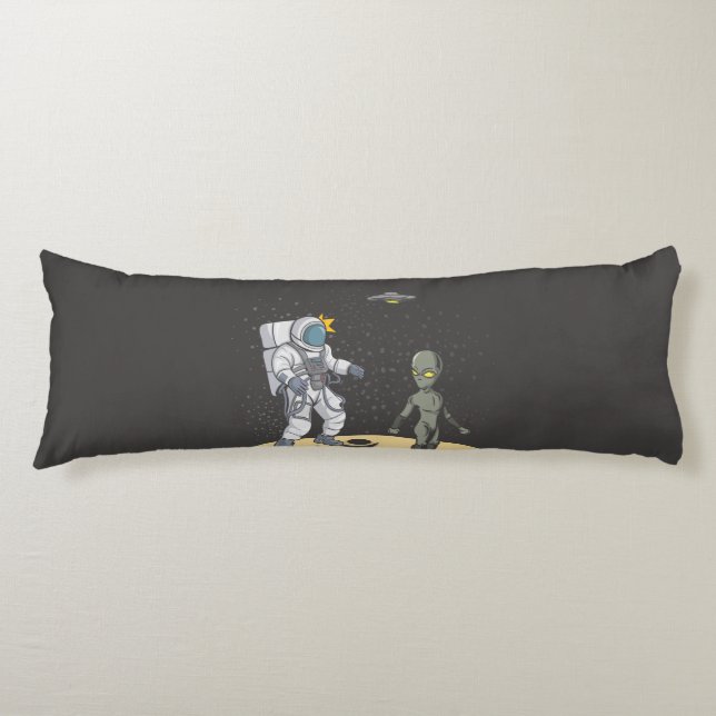 Astronaut and alien   body cushion (Front)