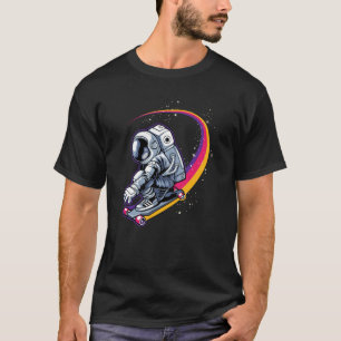 Astronaut and Skateboard T-Shirt
