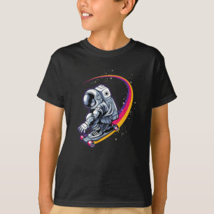 Astronaut and Skateboard T-Shirt