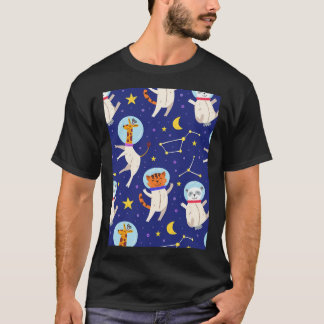 Astronaut Animals T-Shirt
