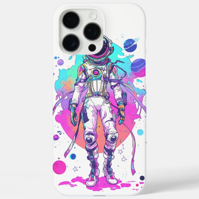 Astronaut Apollo iPhone / iPad case (Back)