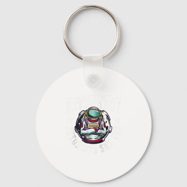 Astronaut Astronomy Solar System Outer Space Kids  Key Ring (Front)