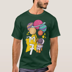 Astronaut Astronomy Solar System Outer Space Kids  T-Shirt