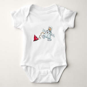 astronaut baby bodysuit