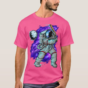 Astronaut Baseball Batter T-Shirt