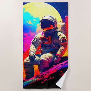 Astronaut Beach Towel