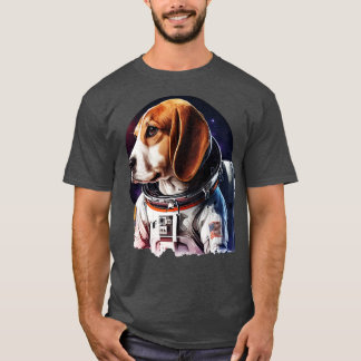 Astronaut Beagle 3 T-Shirt