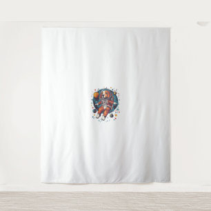 Astronaut Beagle – Space Explorer Dog Tapestry