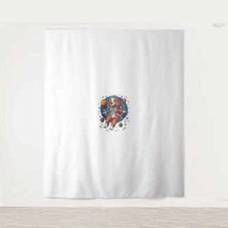 Astronaut Beagle – Space Explorer Dog Tapestry