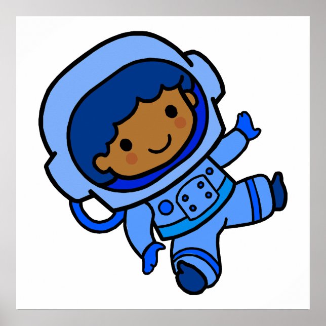 Astronaut boy poster (Front)