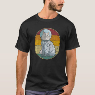 Astronaut Cat - Astronaut Galaxy Cats Funny Vintag T-Shirt