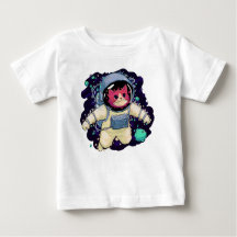 Astronaut Cat colourful