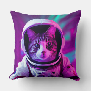 astronaut cat cushion
