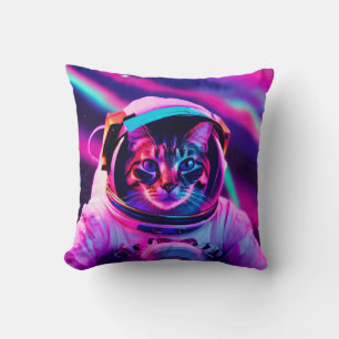 astronaut cat cushion