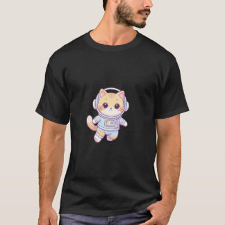 Astronaut Cat – Cute Space Kitten Tee