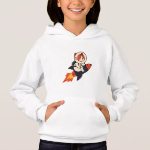 Astronaut Cat Riding Rocket – Cosmic Adventure Des