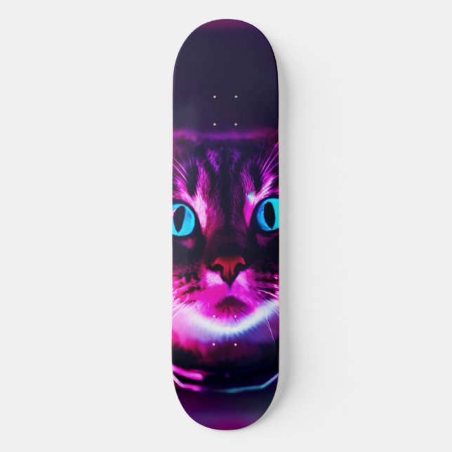 astronaut cat skateboard (Front)
