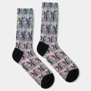 Astronaut Cat Socks