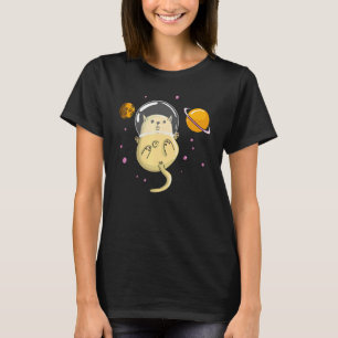 Astronaut cat space cat for men women kids T-Shirt