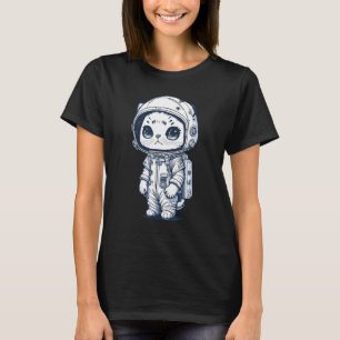 Astronaut Cat Space Cat Kitten T-Shirt