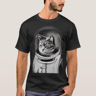 Astronaut Cat T-Shirt