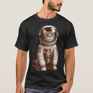 Astronaut Cat T-Shirt
