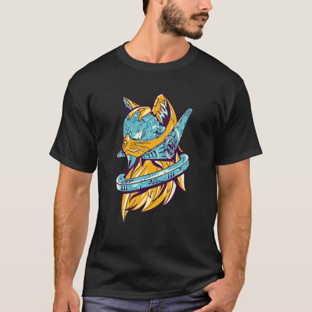 Astronaut Cats Cat Space T-Shirt (Front)
