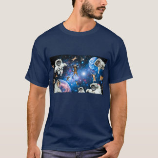 Astronaut Cats in Space T-Shirt