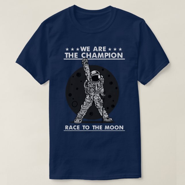 ASTRONAUT CHAMPION T-Shirt (Design Front)