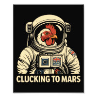 Astronaut Chicken Space Voyage