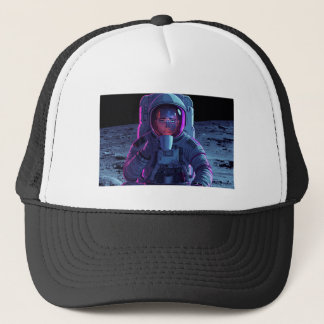 “Astronaut Chill Vibes - Vaporwave Cap” Trucker Hat