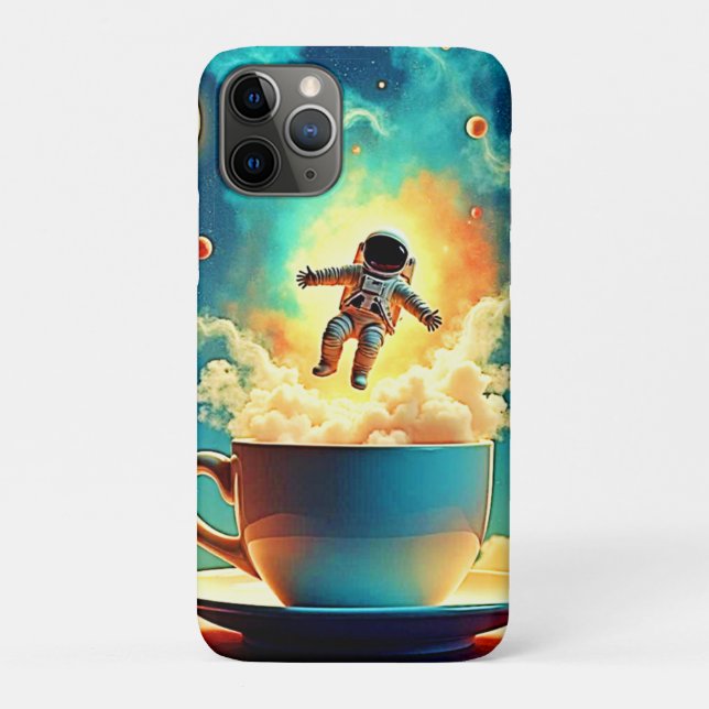 Astronaut Coffee Dream Case-Mate iPhone Case (Back)