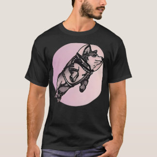 Astronaut Corgi Illustration T-Shirt