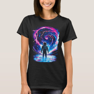 Astronaut Cosmic Outer Space Galaxy Science T-Shirt