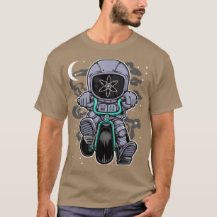 Astronaut Cosmos ATOM Coin To The Moon Crypto Toke T-Shirt