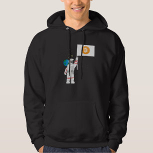 Astronaut Crypto Cryptocurrencies Crypto Trader Hoodie
